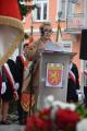 24.09.2021 r. Uroczyste odsłonięcie kamienia z tablicą pamiątkową dedykowaną Ludziom Oświaty w Mieście i Gminie Dębno